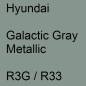 Preview: Hyundai, Galactic Gray Metallic, R3G / R33.